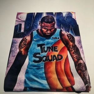Lebron James Space Jam Graphic Tee Shirt Size Medium